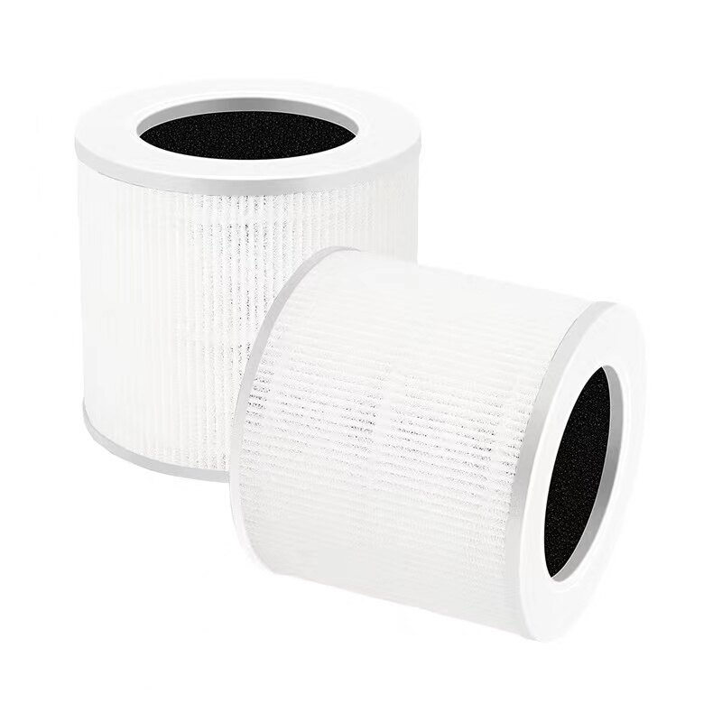2 cái cho levoit Core mini/mini-rf Máy lọc không khí HEPA lọc than hoạt tính + miếng bọt biển phụ kiện thay thế