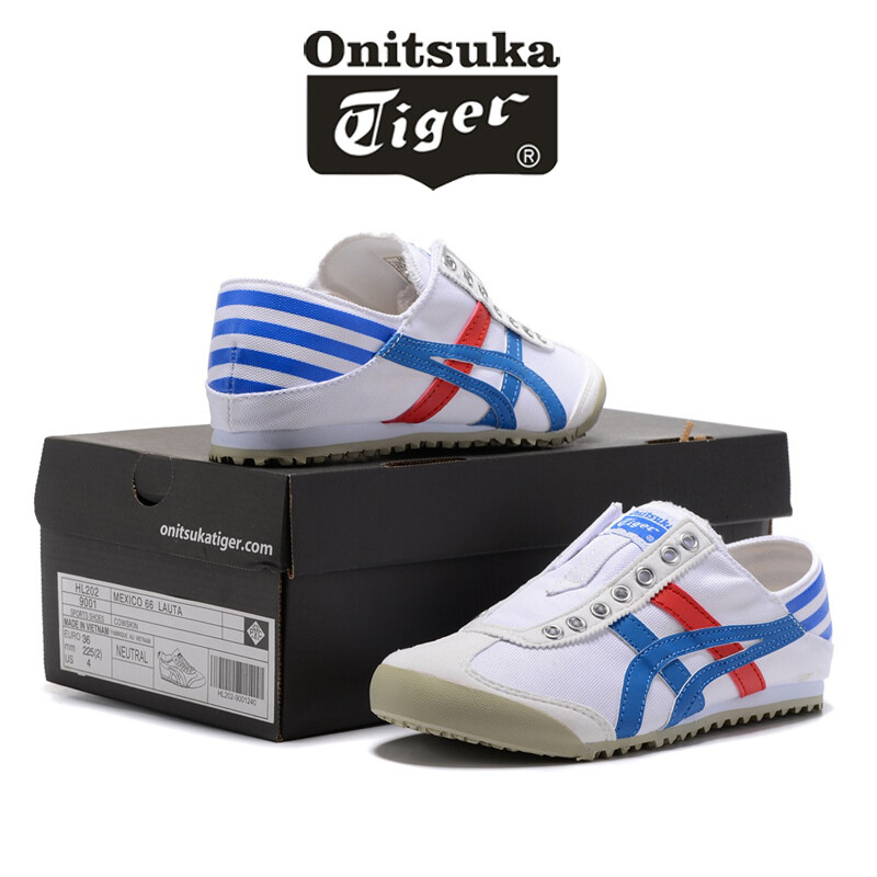 onitsuka tiger red white