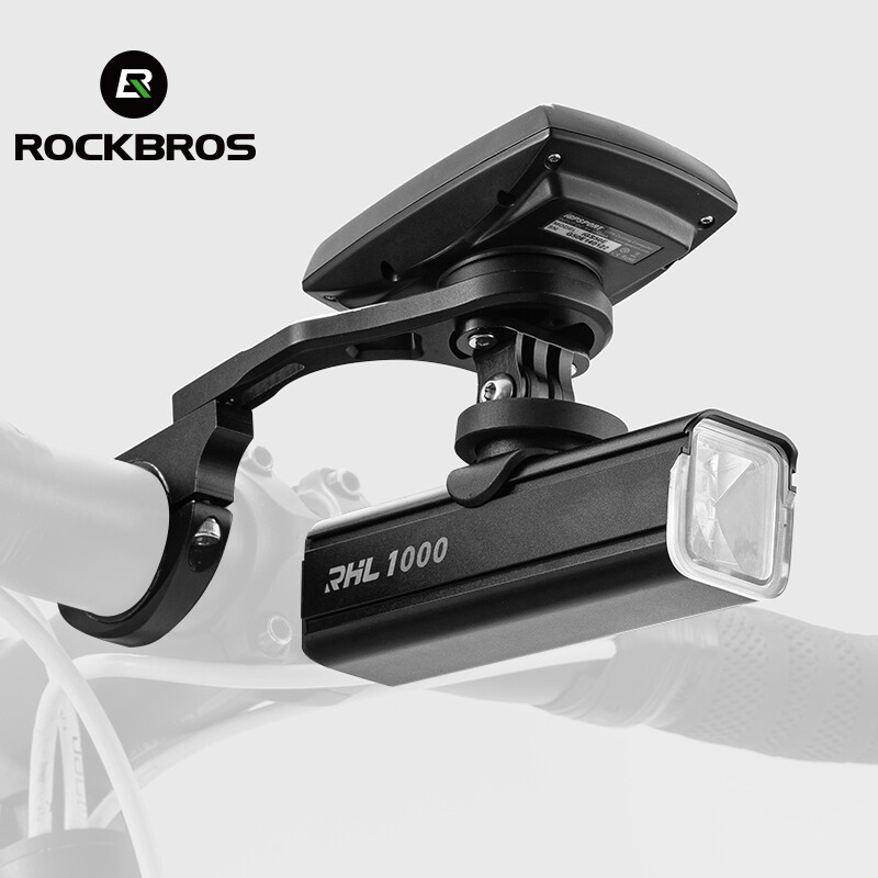 Rockbros giá ôm cho xe đạp đa chức năng mở rộng núi cho Đồng hồ tốc Độ đèn pha chủ Garmin cơ sở tiêu chuẩn phù hợp máy ảnh thể thao mở rộng cơ sở phụ kiện Nylon chống thấm nước