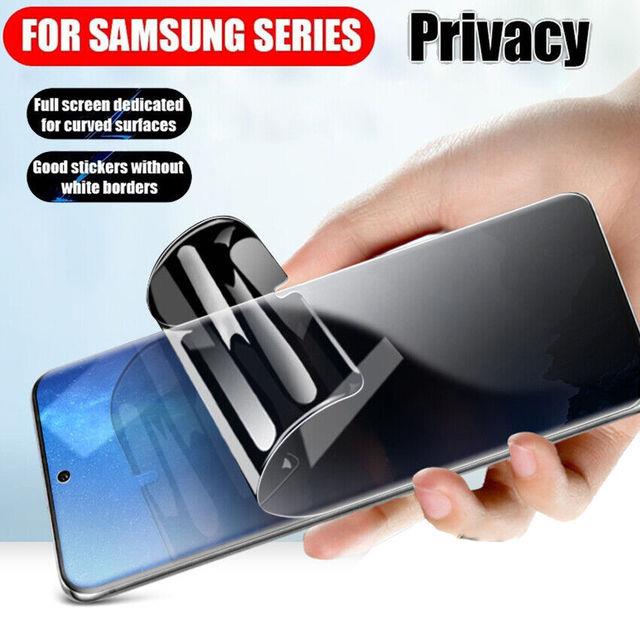 Tempered Glass Privacy Screen Protector Compatible with Samsung Galaxy S22 Ultra High Sensitivity Easy Installation Protective