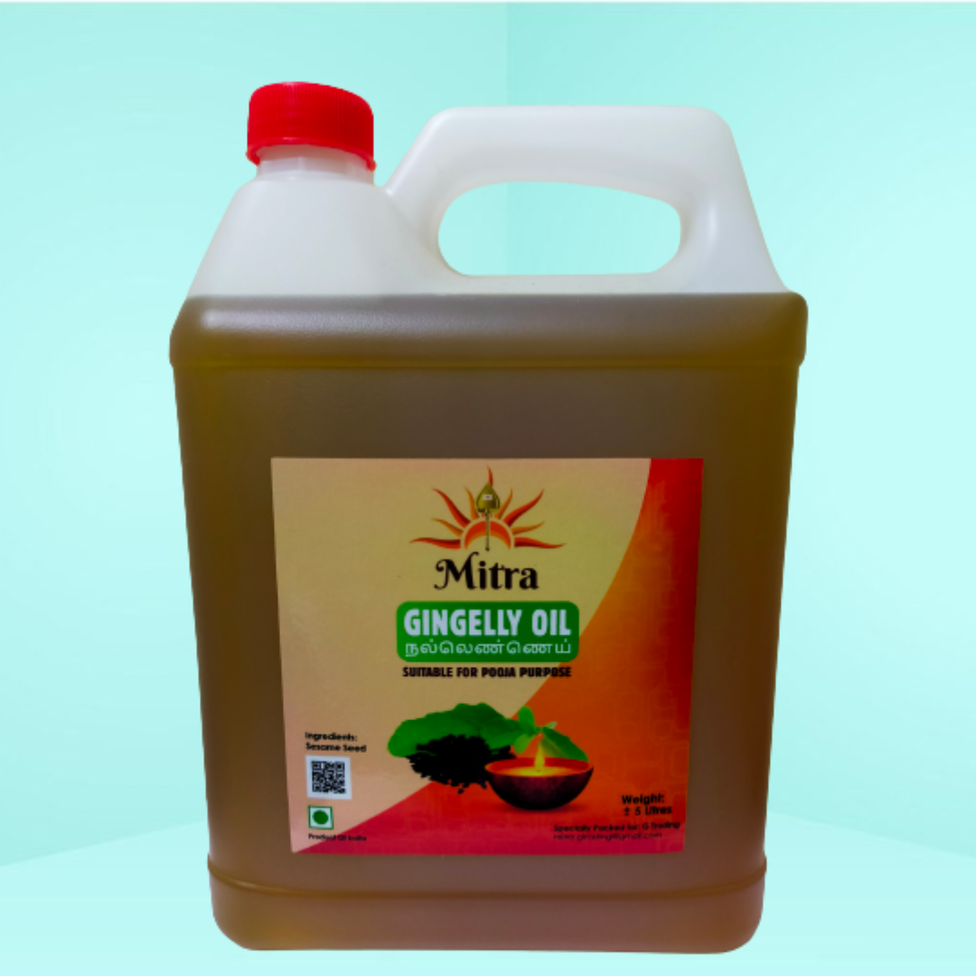 Mitra Gingelly Oil 5 Litre Nallennai Pooja oil Prayer oil Lazada