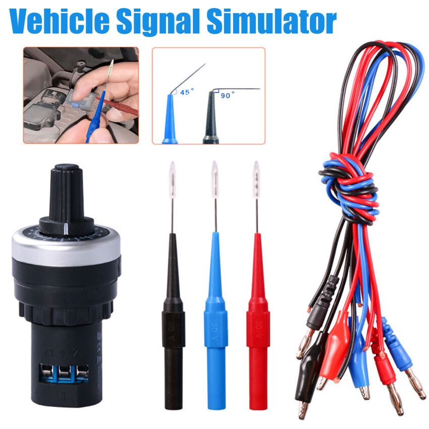 Auto Car Circuit Tester Sensor Signal Resistance Simulator Fuel Diagnostic Tool Analog Generator Resistance Sensor