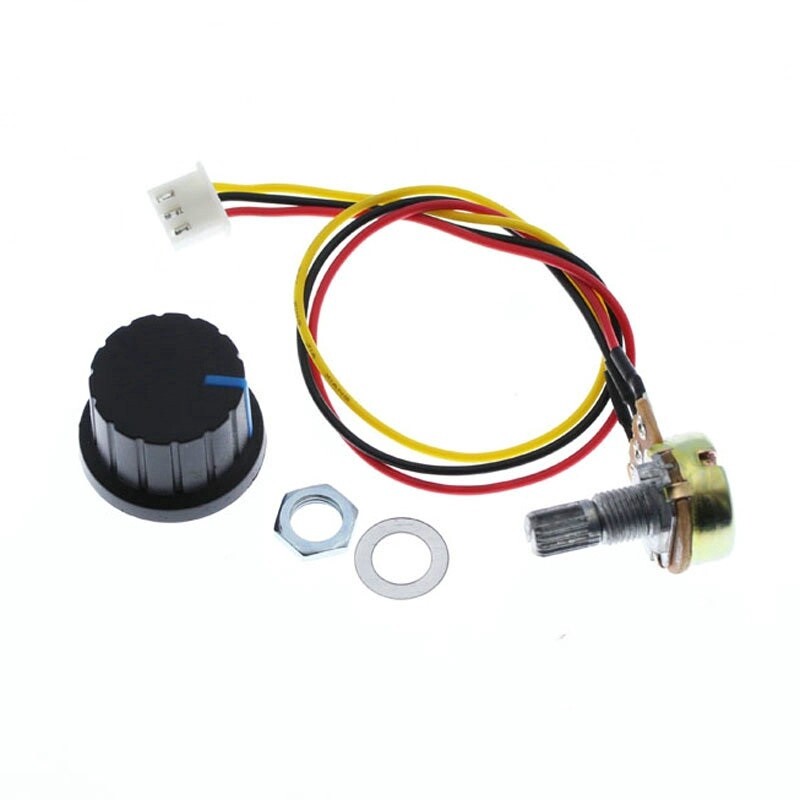 Bộ điều chỉnh tốc độ động cơ PWM DC10-60V DC 12V 24V 36V 48V dòng điện công suất cao 20A - INTL