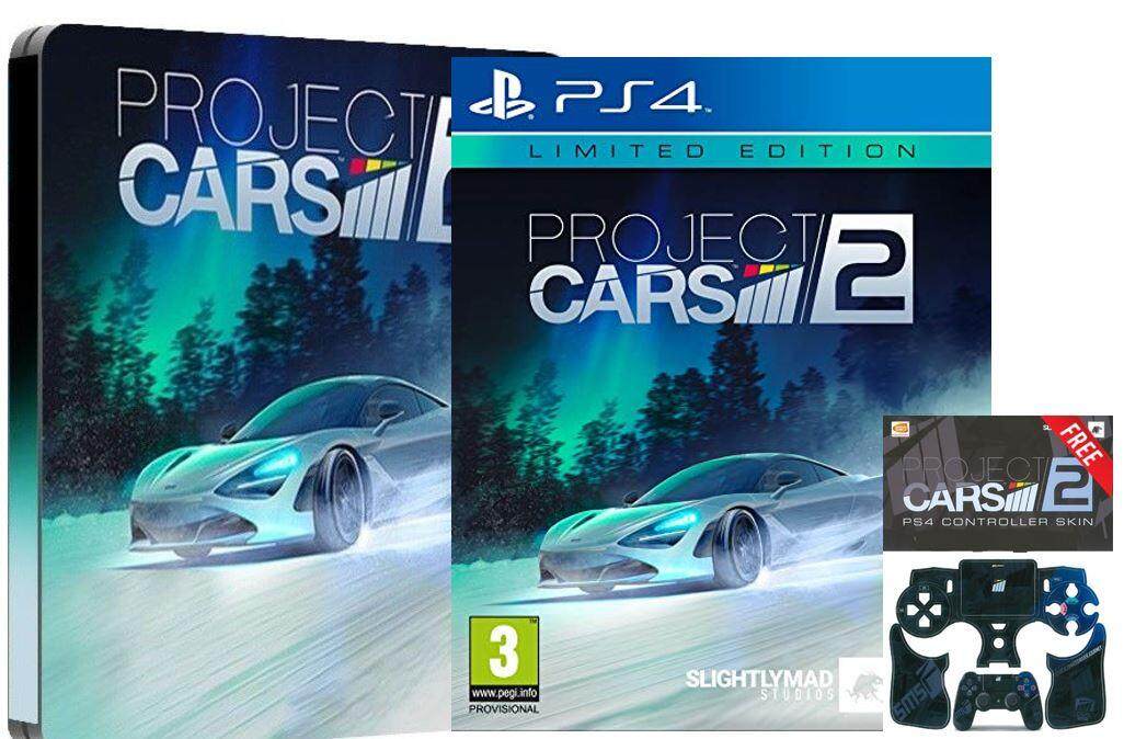 Project Cars 2 PS4 PLAYSTATION 4 Video Game Brand New Damaged Seal Play  Station 722674121262