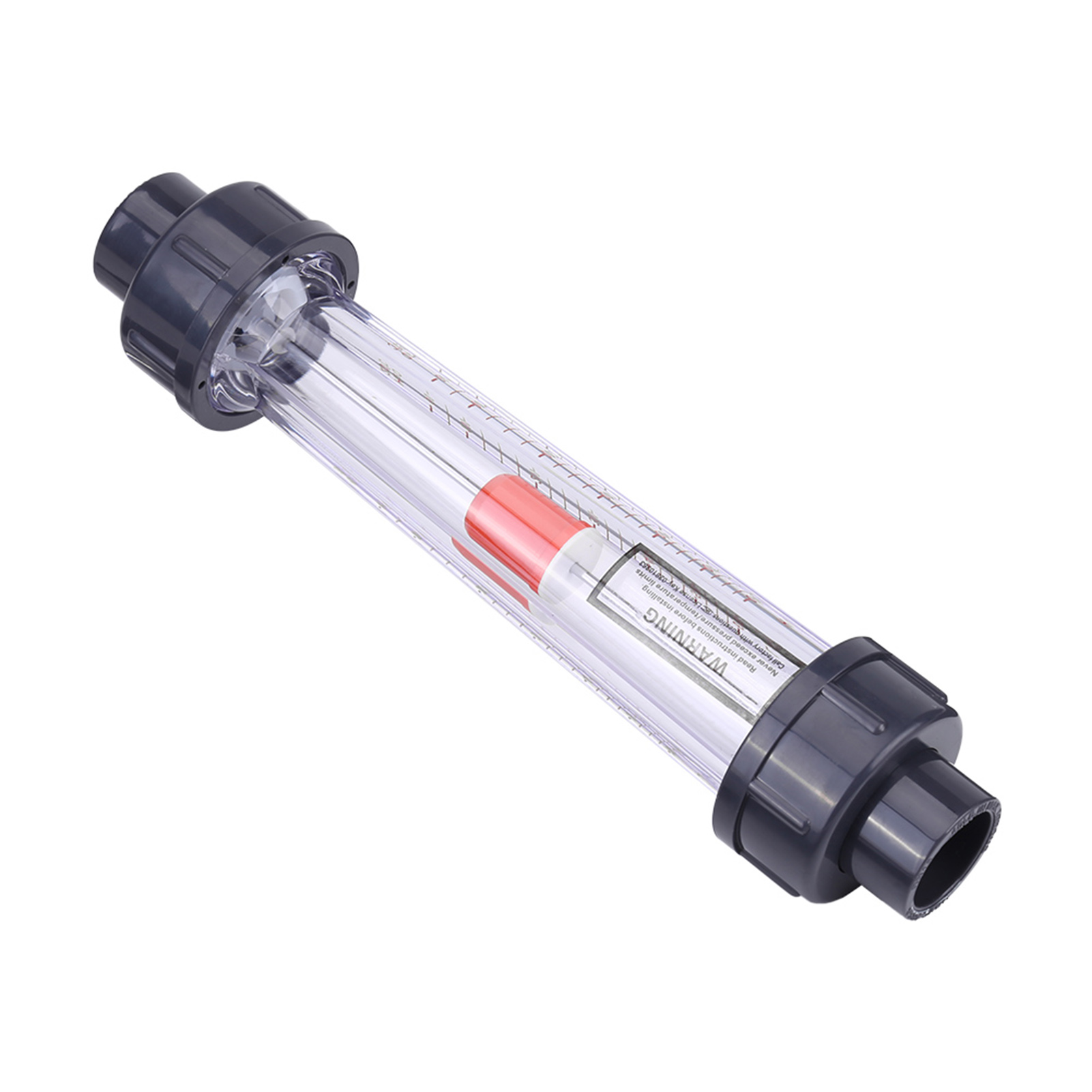 Flowmeter Water Flow Meter Plastic Tube Type 100-1000L/H Water Flow Meter Flowmeter LZS-15