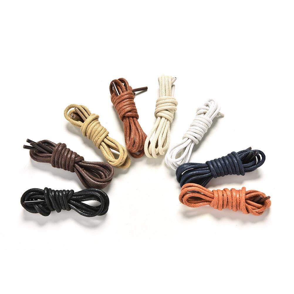 Waxed Round Shoe Laces Shoelace Bootlaces Leather Brogues Multi Color 27.6/'/'