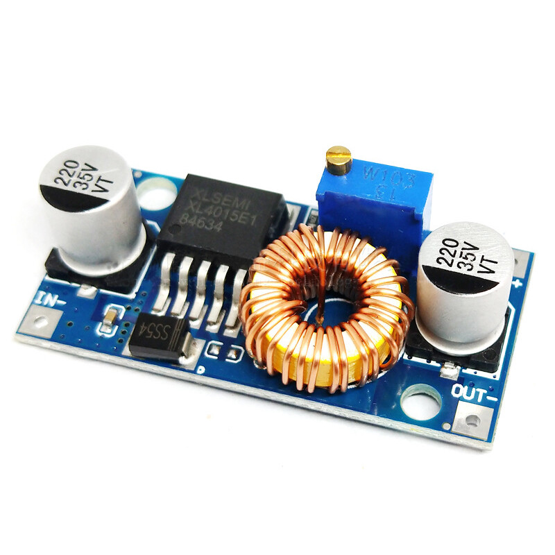 XL4005 DSN5000 Beyond LM2596 DC-DC adjustable 5A power module Step-down 5A high-current step-down module