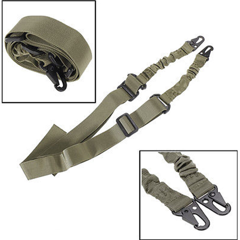 BOKALI 1 Chiếc Dây Đeo Đai Nặng Mới 2 Điểm Nylon Bungee Sling