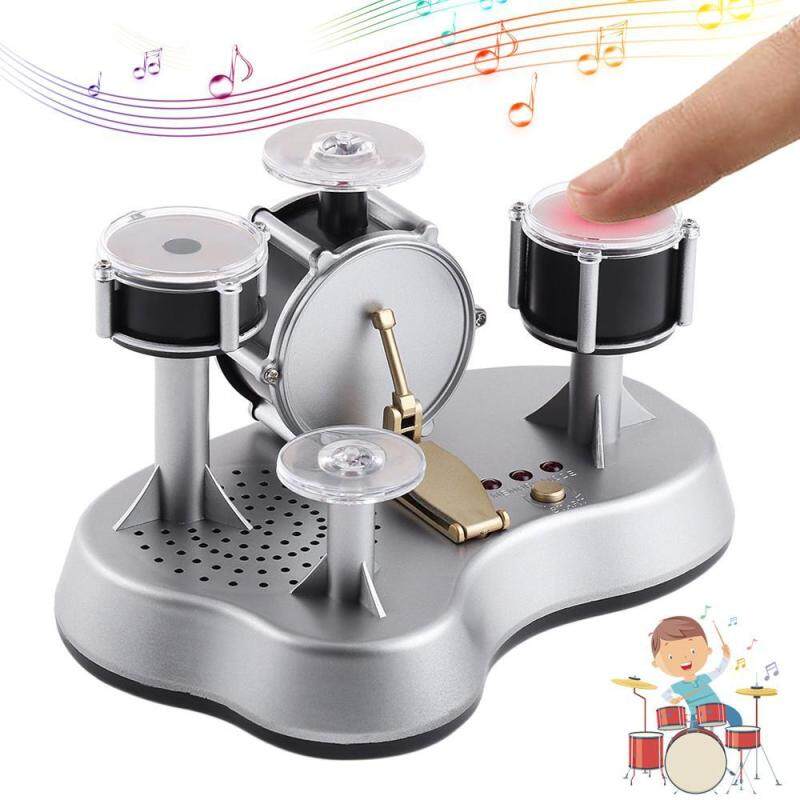 Bumblebaa Trống Điện Tử Bộ Mini Ngón Tay Để Bàn Trống Đồ Chơi Dành Cho Trẻ Em