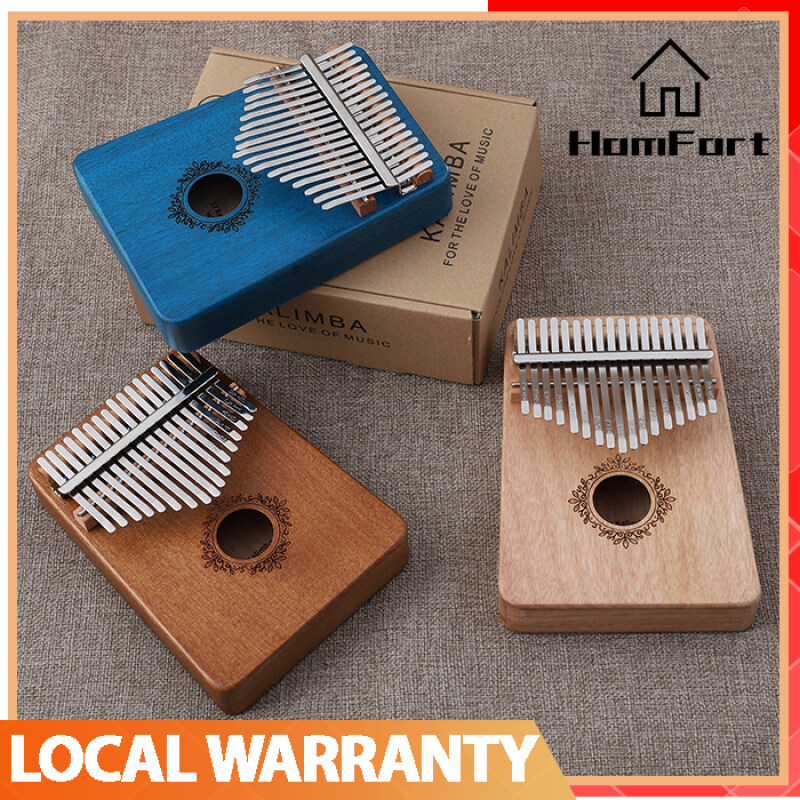 Kalimba 17 Key Mahogany Body Thumb Piano Musical Instrument Thumb Piano Malaysia