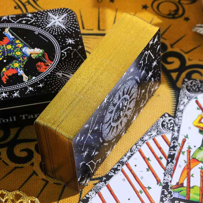 12x7 cm Iron Classic Beginner Tarot Deck Card Games
