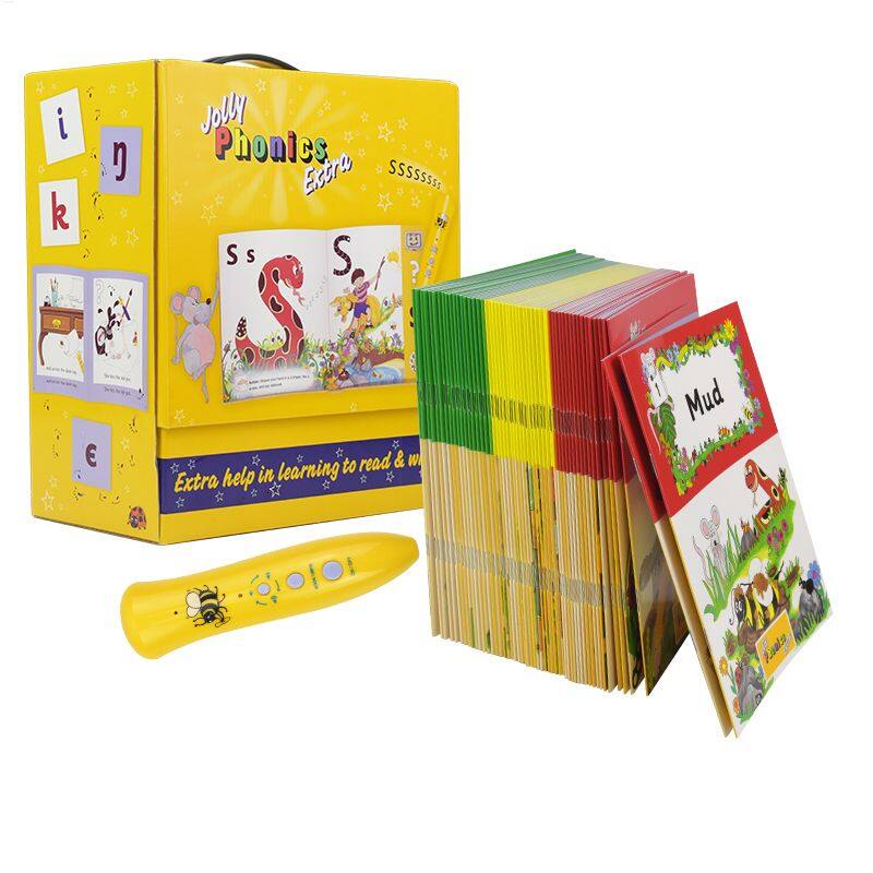 Jolly Phonics happy and natural spelling textbook how to read the