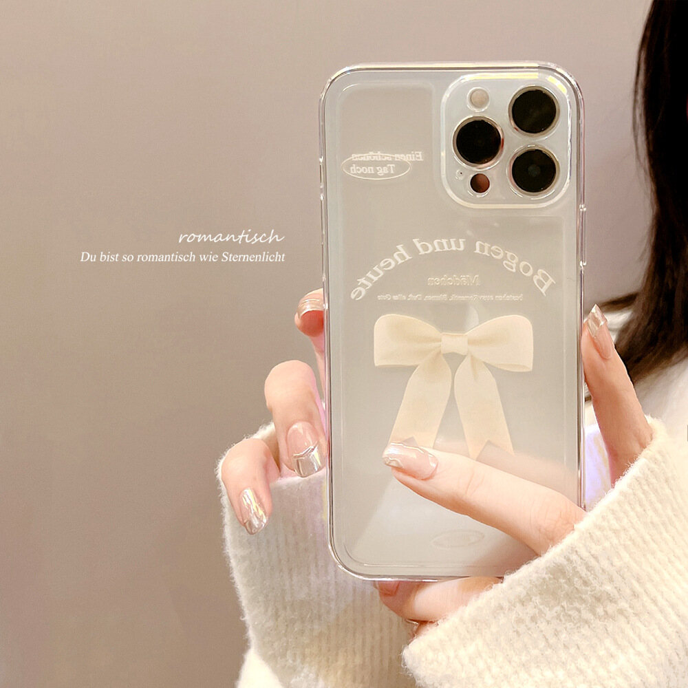Simple silk bow soft silicone cute casing iphone 15 15plus 15pro 15promax 14 14plus 14pro 14promax 13mini 13 13pro 13pro max 12mini 12 12pro 12pro max 11 11pro 11promax xs max xr xs case for iphone 8 plus 7 plus fashion phone cover
