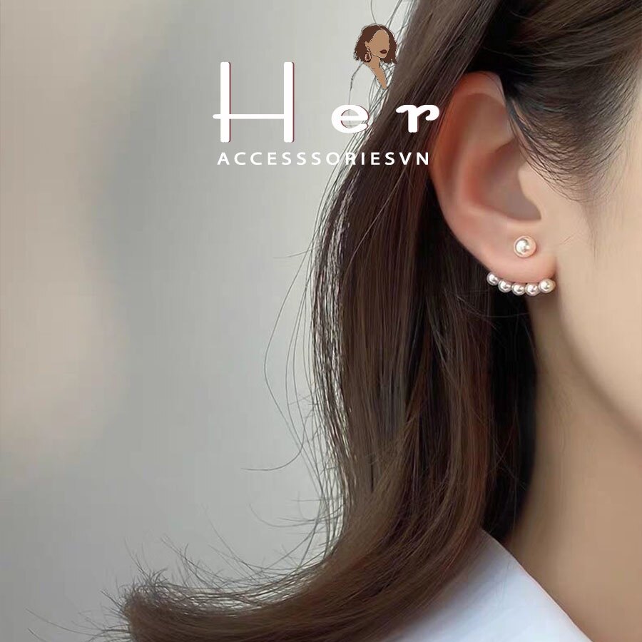 Bông Tai Khuyên Tai Vầng Trăng Her Accessories H68