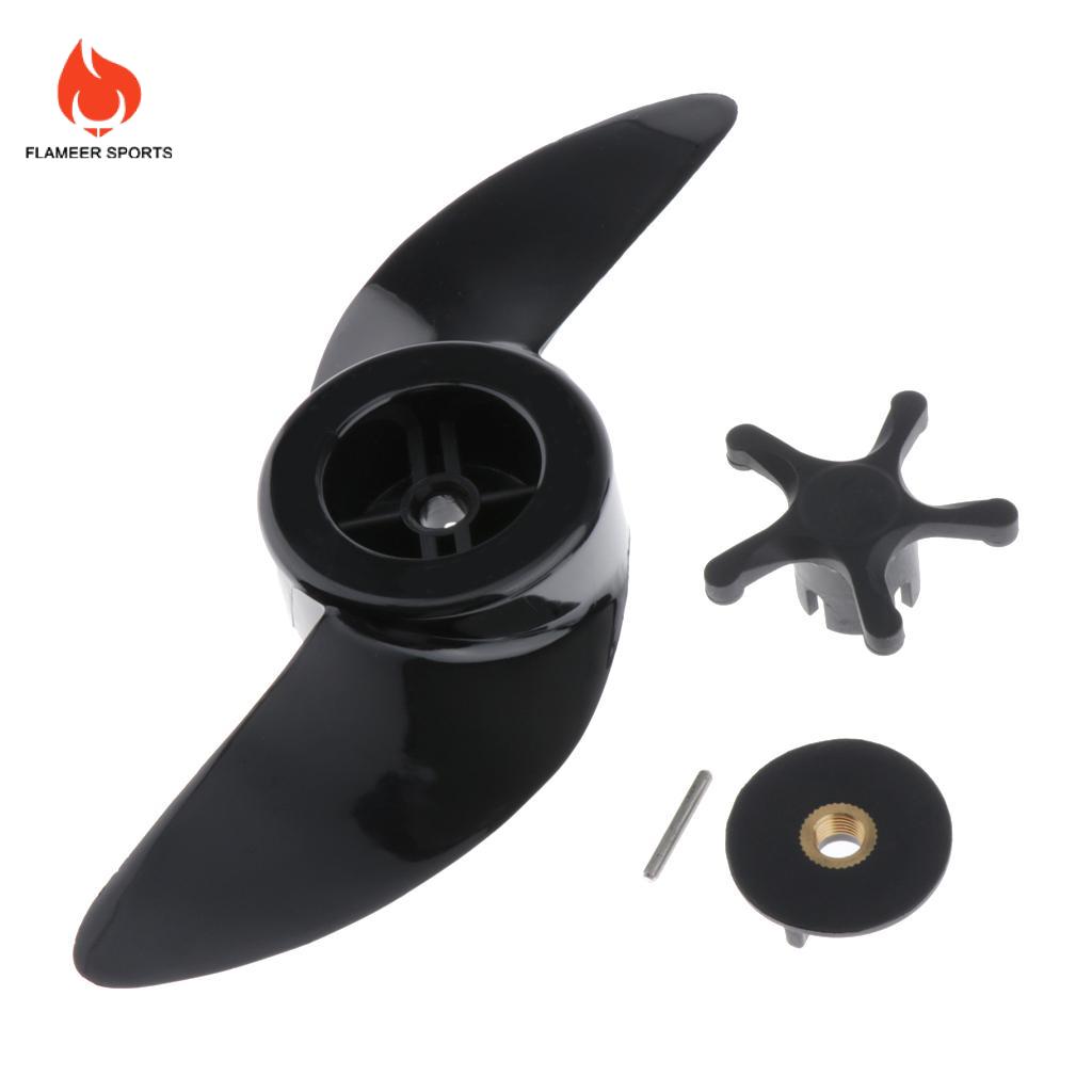 Flameer 2-Blades Electric Trolling Motor Outboard/Propeller for 28lb, 30lb and 34lb