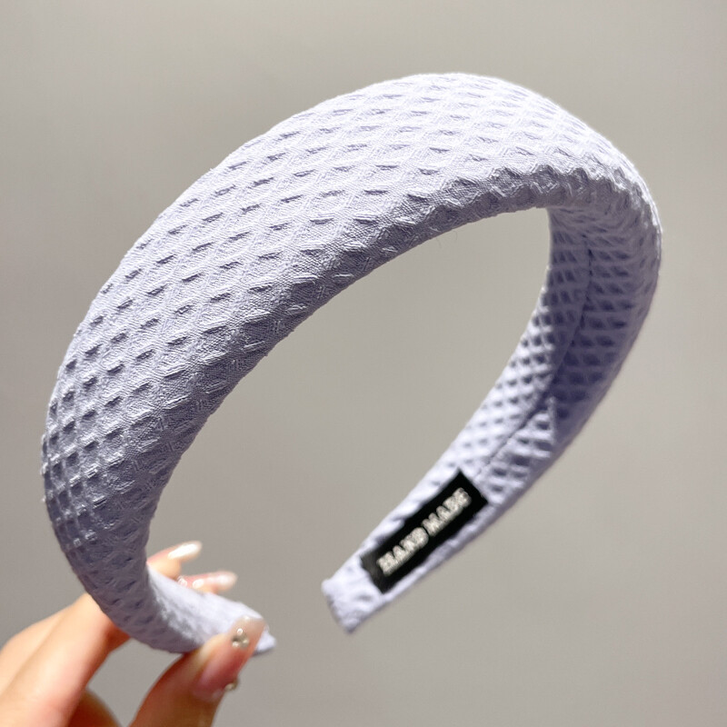 High-Grade Korean Purple Headband Female 2022 Online Celebrity New Hairpin Headband