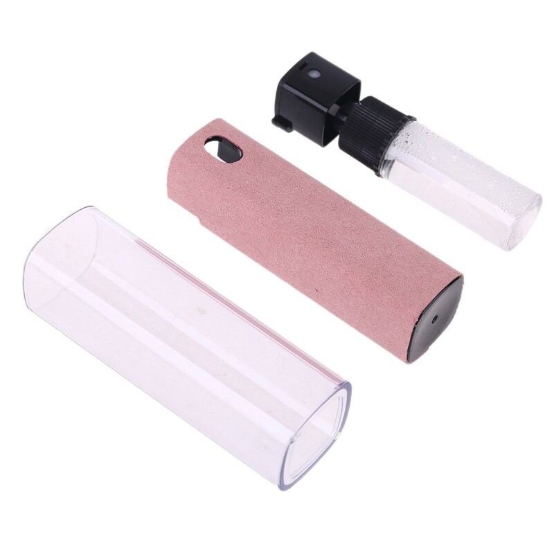 1Set Portable Phone PC Screen Cleaner Microfiber Cloth Cleaning Device for Computer/Notebook/Tablet/TV Screen
