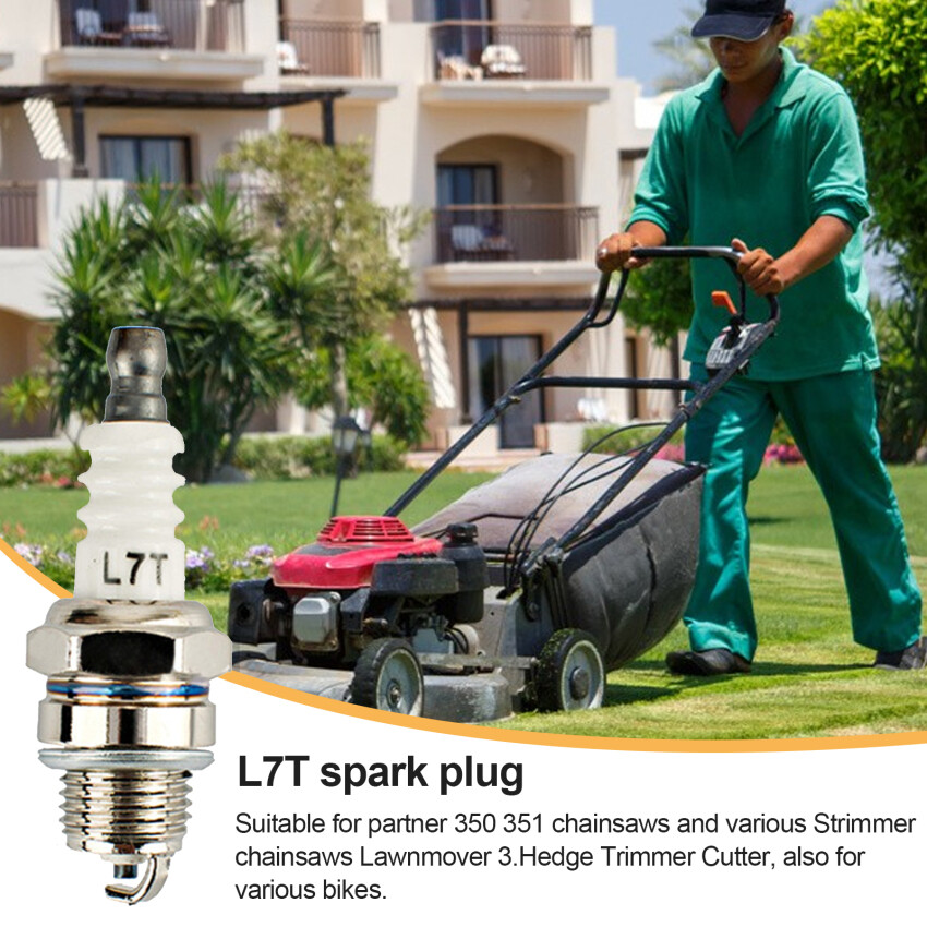 Bugi L7T Công Suất Cho Cưa Xích Xăng Và Máy Cắt Bàn Chải