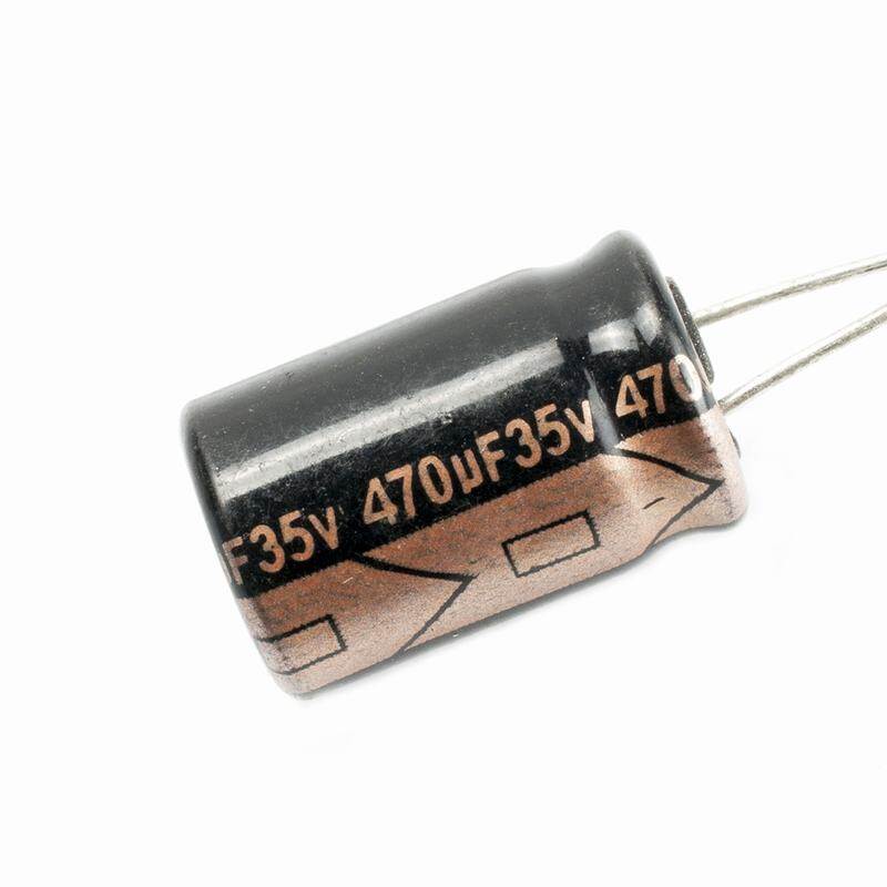 1 Chiếc, Tụ Điện Điện Phân Lelon 35V 470UF 105 ° C 10X16Mm