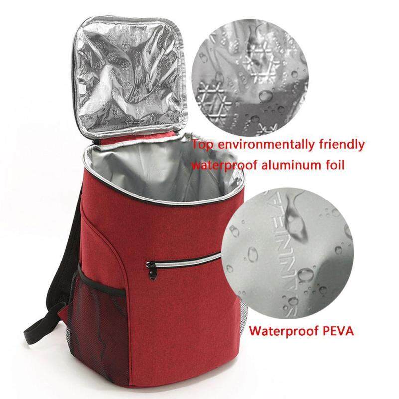 efuture 20L large capacity insulated backpack, outdoor picnic lunch dinner waterproof storage bag.