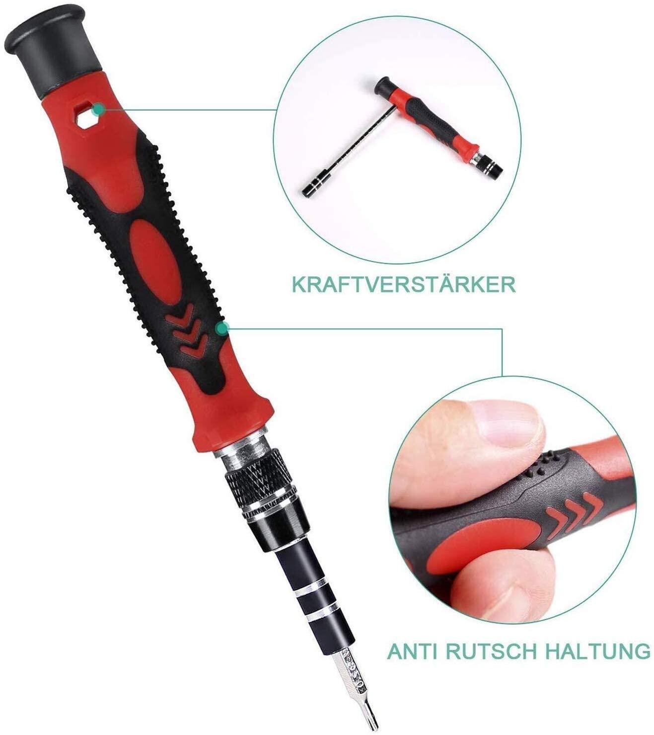 [Hàng Có Sẵn] Bộ Tua Vít KIPRUN, Bộ Dụng Cụ Sửa Chữa Máy Tính 115 Trong 1 Bộ Dụng Cụ Điện Tử Bộ Tua Vít Chính Xác Mini Có Hộp Đựng Cho Điện Thoại, Máy Tính Xách Tay, Thợ Kim Hoàn