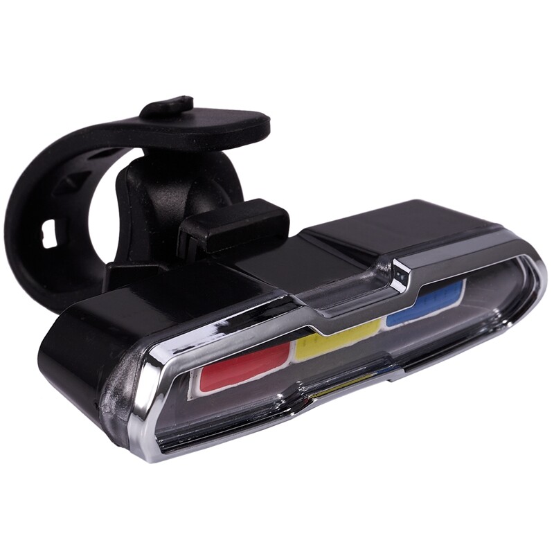 USB Rechargeable Front Rear Bicycle Light Lithium Battery LED Bike