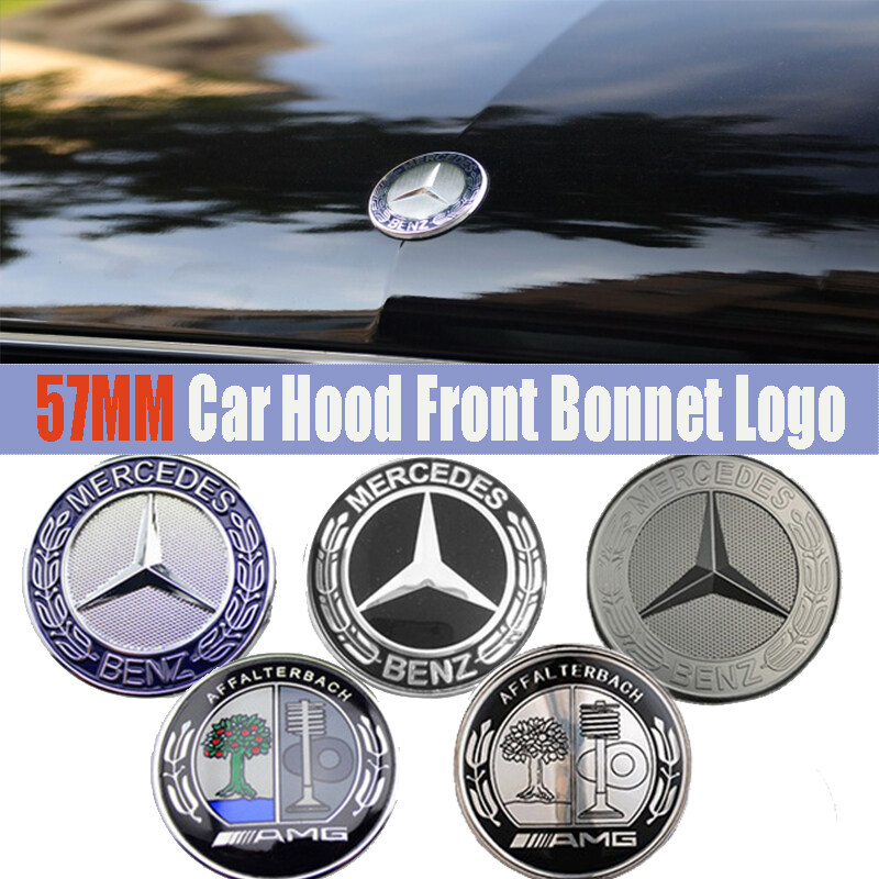 1Piece 3D ABS 57mm Car Hood Front Bonnet Logo Car Badge Emblem ...