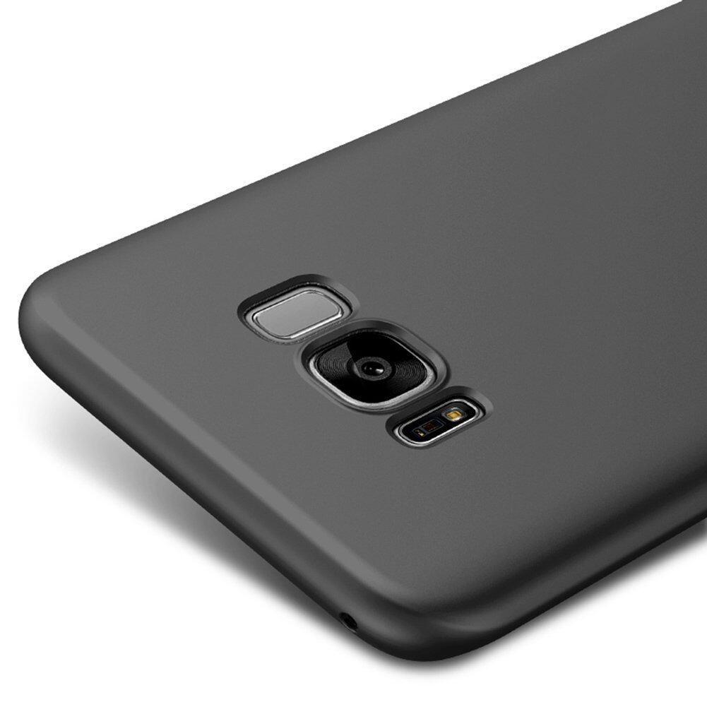 Ốp lưng for Samsung Galaxy S8 Plus Slim Fit Chống Trượt Nhựa Cứng Chống Xước(Black)