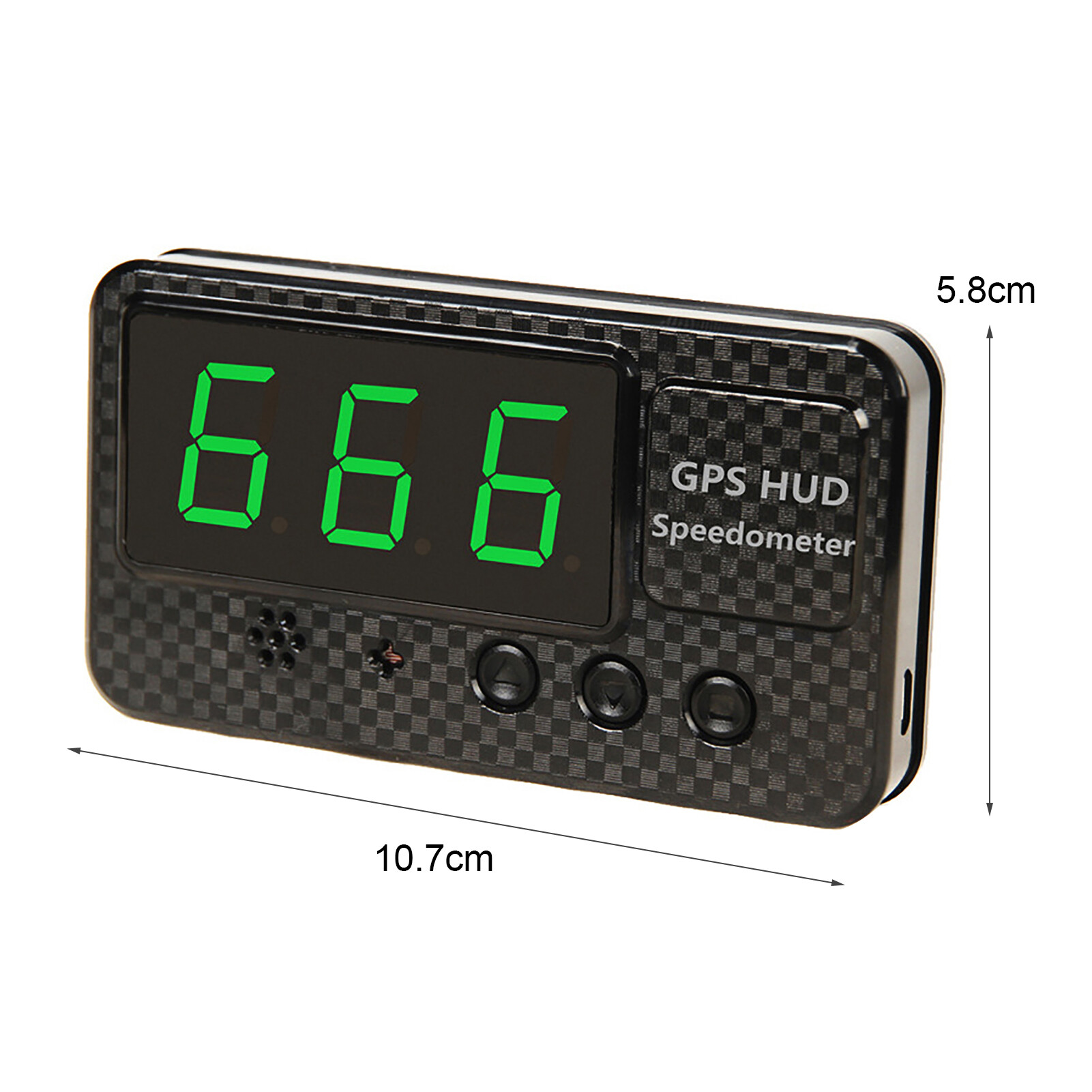 Baicai Kitchen Universal Car Digital Head-Up Display GPS Over-Speed Alarm Speedometer Odometer
