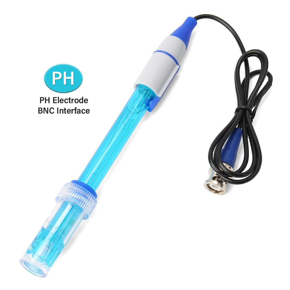 keykits-PH Replacement Probe Aquarium Hydroponic Laboratory Electrode PH Meter Probe BNC Connector PH Meter Sensor