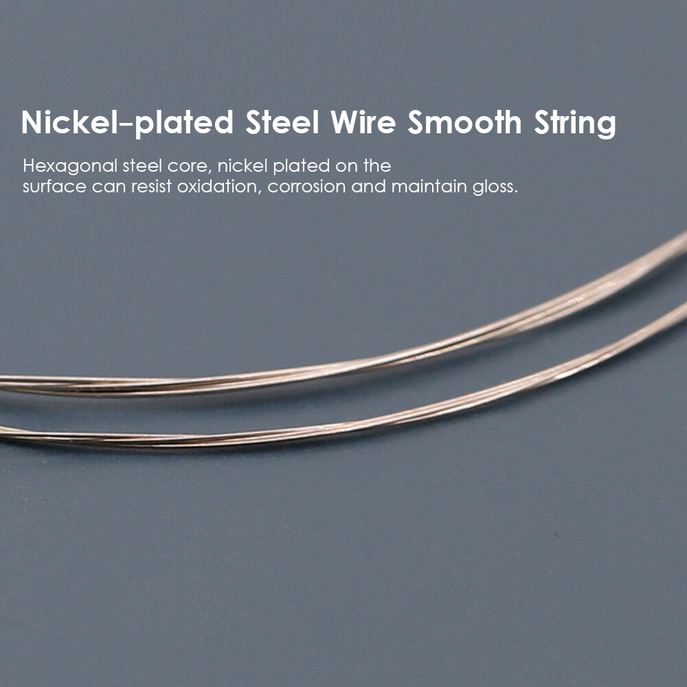 6 PCS Guitar Strings Acoustic Guitar Strings Steel Core Rust Proof Coated String for 6 String Guitar