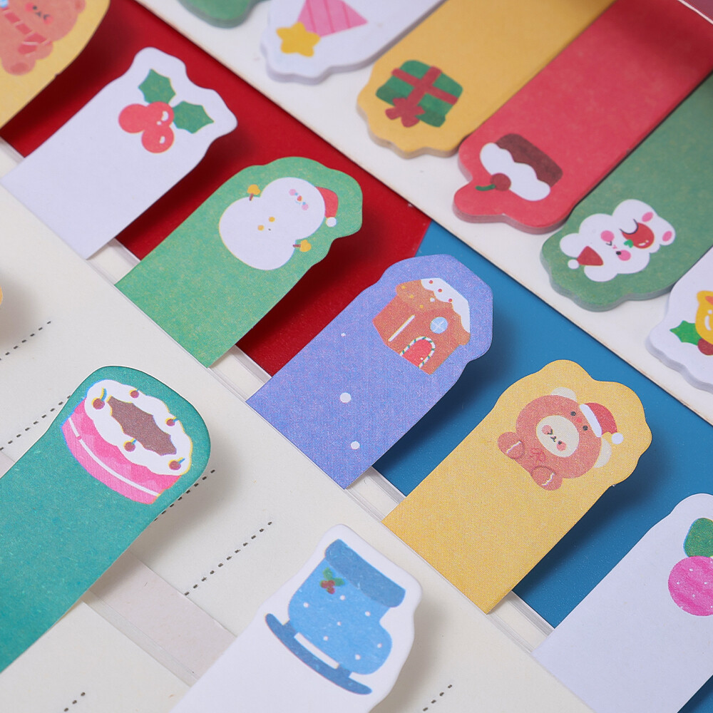 120 tờ giấy ghi chú Post It giáng sinh sinh sinh viên Ins dễ thương ghi chú dán