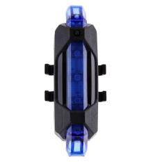 Đèn Led báo hiệu gắn đuôi xe đạp chống nước có cổng sạc USB – INTL
