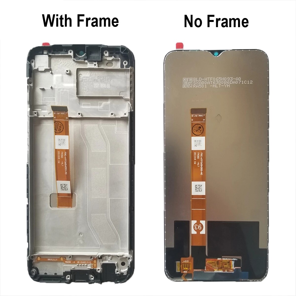 Original LCD For OPPO Realme C25/C25S/Narzo 50A RMX3191 RMX3197 RMX3430 Display Touch Screen Digitizer Assembly Replacement