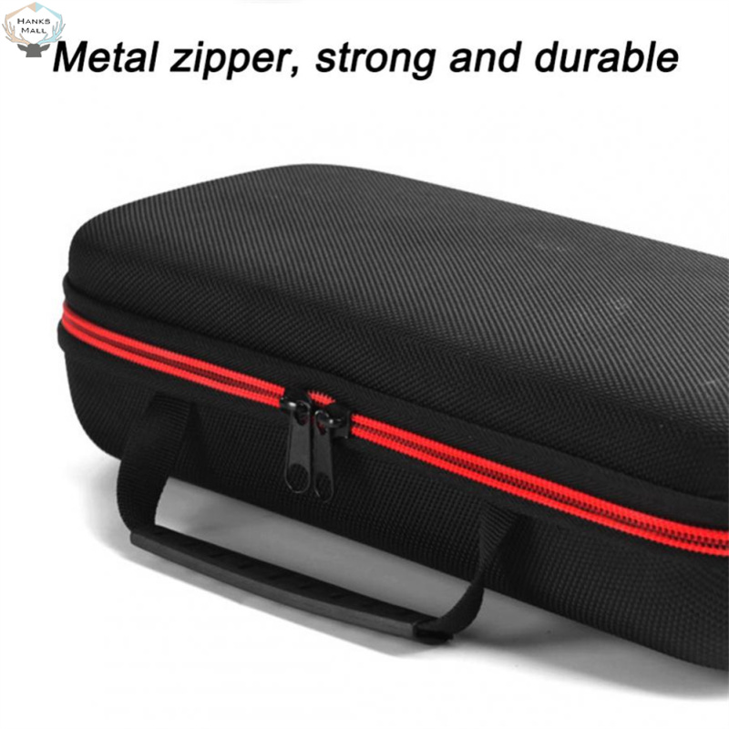 Hanks Portable Eva Wireless Microphone Storage Bag Shockproof Large-capacity Hard Case Carry Bag For Travelling Camping Business Trip