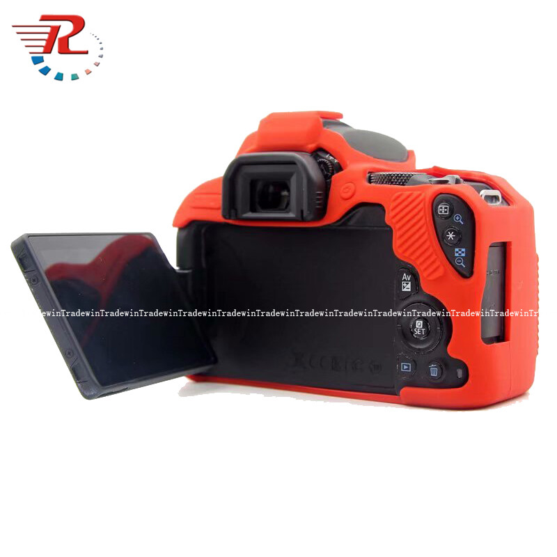 Silicone Rubber Camera Body Case Cover For Canon EOS 200D Mark II