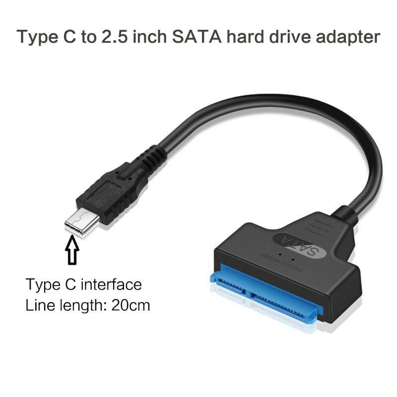 Usb 3.0/2.0/type c to 2.5 inch sata hard drive adapter converter cable for 2.5'' hdd/ssd