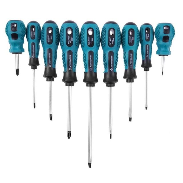 High Precise Screwdriver Set 9 In 1 Torx Multi-bit Tools Set Repair Screw Driver Screwdrivers Kit Tools