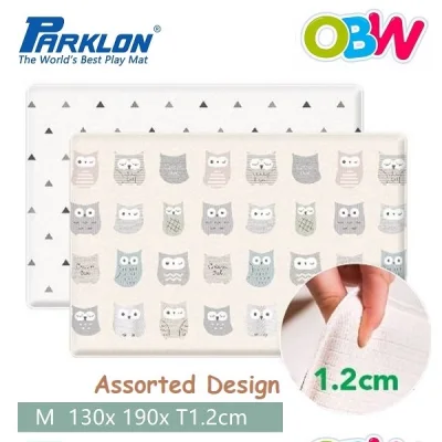 [FREE SHIPPING] Parklon Pure PVC Soft Mat (130cm x 190cm x 1.2cm) Coby Haus Baby Paklon Baby Playmat (Design to Choose)