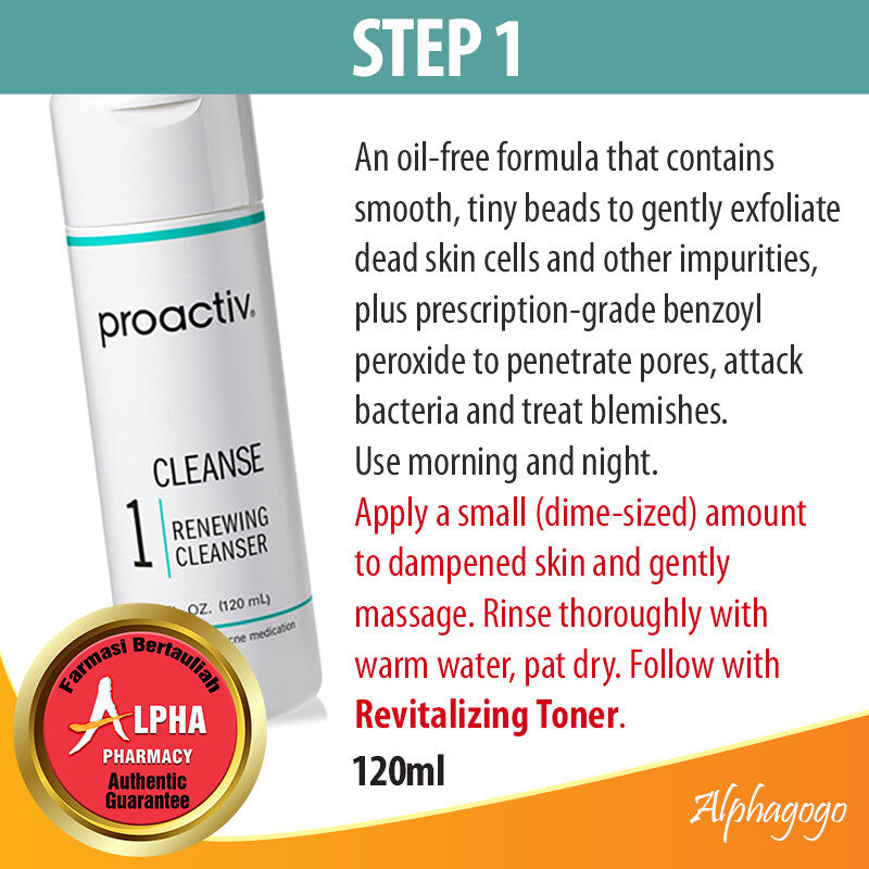 Proactiv 4 Piece Kit ( 3 Step Acne Treatment) Made in USA