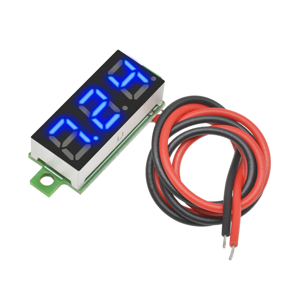 DM Digital Display Gauge Voltage Meter 0.28 Mini LED DC 0-100V Voltmeter Detector