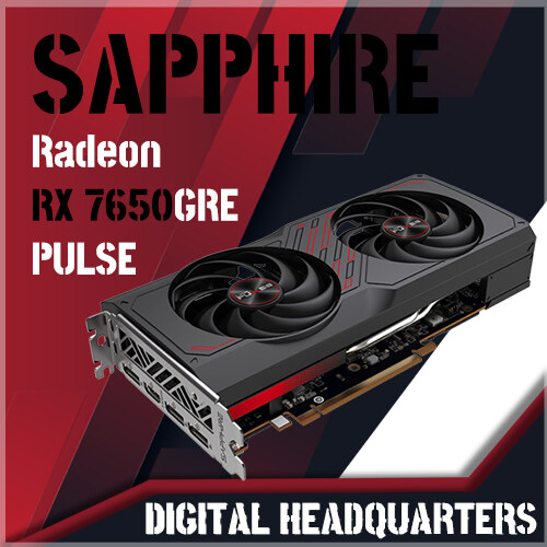 AMD Radeon RX 7650 GRE 8GB SAPPHIRE Radeon RX 7650 GRE 8GB GDDR6