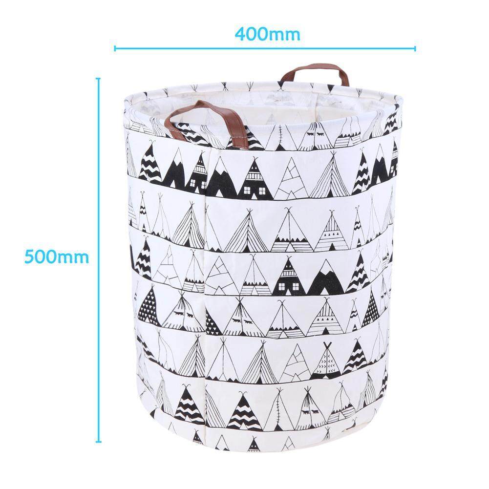 Folding Clothes Toy Holder Organizer Laundry Basket Household Supplies