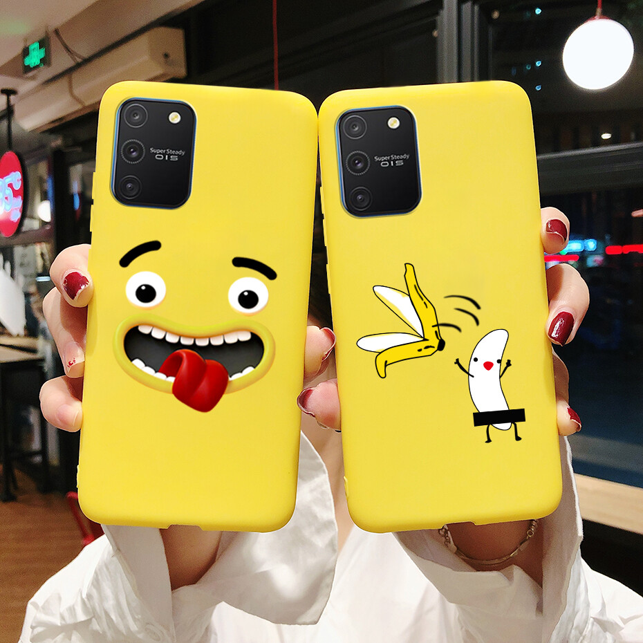 For Samsung Galaxy S10 Lite Note 10 Lite Case Shockproof Slim Back Cover Silicone Cute Painted Phone Casing Soft TPU Bumper Case