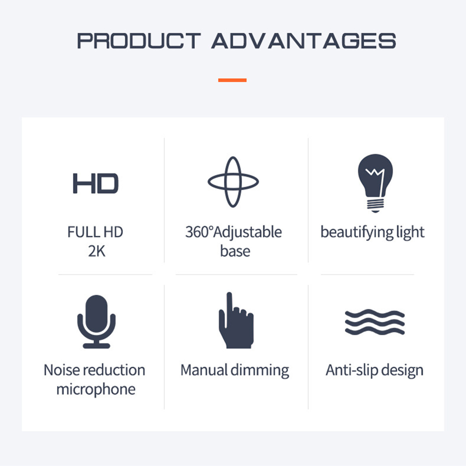 Baoblaze Streaming 1080P Webcam Độ Nét Cao Tích Hợp Đèn Nhẫn Có Thể Điều Chỉnh Và Mic. Camera Web AF Tự Động Lấy Nét Nâng Cao Dành Cho Google Meet Xbox Gamer Facebook Streamer