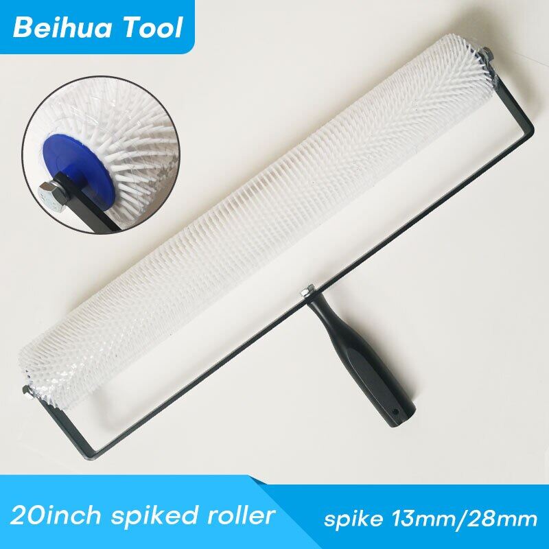 20Inch Spiked Roller Brush SelfLeveling Cement Tools 50Cm Plastic