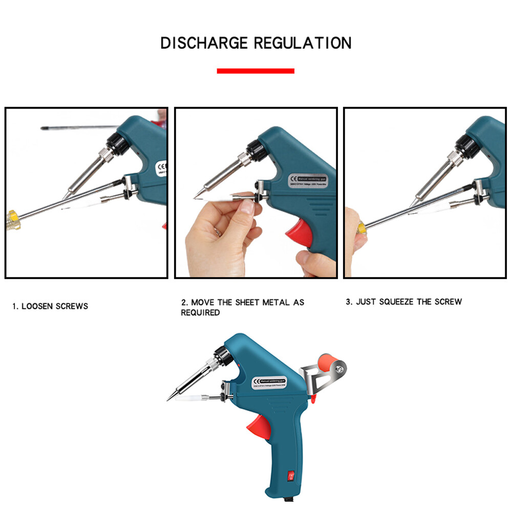 Smart Sensor 60W Handheld Soldering Iron Automatic Tin Feeding Machine Electronic Welding Tool for DIY Home Repairing
