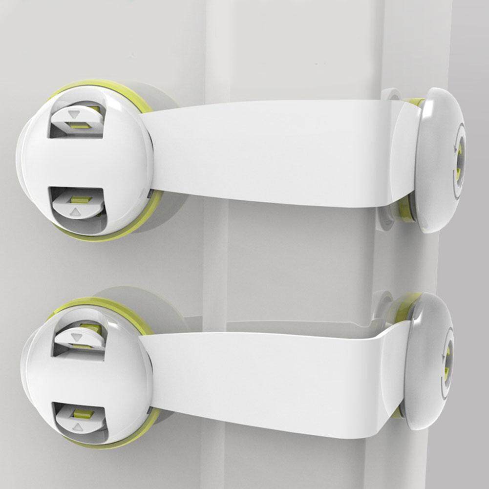 Plastic Cabinet Door Drawers Security Lock Multi-function Furniture Protector