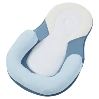 Baby Pillow Baby Anti-rollover Sleep Position Pillow Cotton Baby Head Protection Pillow Sleeping Baby Support Travel Baby Nest