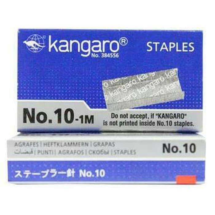 Kangaro No.10-1M 20 Boxes Staples / Bullet / Dawai Kokot/ Ubat Stapler ...